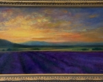 LavenderSunsetFramed